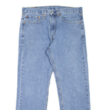 LEVI'S 505 Jeans Mens Blue Regular Straight W34 L30
