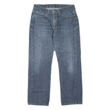 LEVI'S 514 Jeans Mens Blue Slim Straight Stone Wash W32 L30