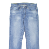 LEVI'S 514 Jeans Mens Blue Slim Straight Stone Wash W34 L30