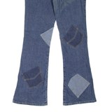 NO Womens Jeans Blue Regular Bootcut W30 L31