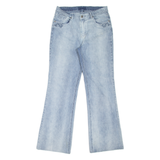 SERGEANT PEPER Womens Jeans Blue Regular Bootcut W29 L30