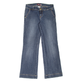 JORDACHE Womens Jeans Blue Relaxed Bootcut Stone Wash W30 L30