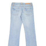 C'EST TOI Womens Jeans Blue Slim Bootcut Stone Wash W27 L30