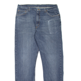 WRANGLER Mens Jeans Blue Relaxed Tapered Stone Wash W36 L34