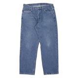 WRANGLER Mens Jeans Blue Relaxed Tapered W34 L29
