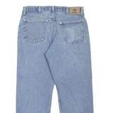 WRANGLER Mens Jeans Blue Relaxed Tapered Stone Wash W34 L29