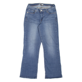 LEVI'S 529 Curvy Womens Jeans Blue Relaxed Bootcut Stone Wash W26 L30