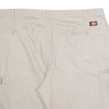 DICKIES Mens Cargo Shorts Beige 2XL W42