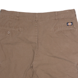 DICKIES Mens Cargo Shorts Brown XL W40