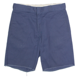 DICKIES Mens Workwear Shorts Blue Classic M W34