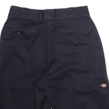 DICKIES Mens Workwear Shorts Black Loose M W30
