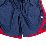 NIKE Georgia Bulldogs Basketball Mens Sports Shorts Blue 90s L W34
