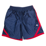 NIKE Georgia Bulldogs Basketball Mens Sports Shorts Blue 90s L W34