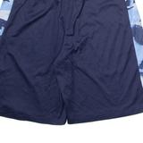 NBA Basketball Mens Sports Shorts Blue Camouflage M W30