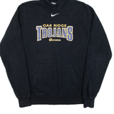 NIKE Oak Ridge Trojans Mens Black Hoodie USA M
