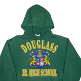 LEE Douglass Jr. High School Mens Green Hoodie USA M