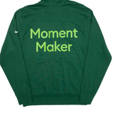 NIKE Moment Maker Mens Green Hoodie S