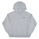 FILA Womens Grey Hoodie L
