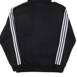 ADIDAS Mens Black Hoodie S