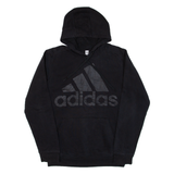 ADIDAS Mens Black Hoodie S