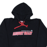 EAGLE USA Basketball Mens Black Hoodie USA M