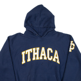 Ithaca Mens Blue Hoodie USA M