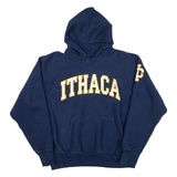 Ithaca Mens Blue Hoodie USA M