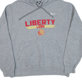 NIKE Liberty Lions Mens Grey Hoodie USA M