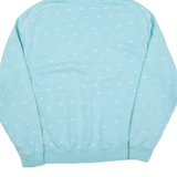NIKE Womens Blue Hoodie M