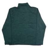 NAUTICA Mens Fleece Green 1/4 Zip XL