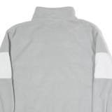 FILA Womens Fleece Grey 1/2 Zip S