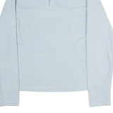 THE NORTH FACE Womens Fleece Blue 1/4 Zip S