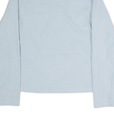 THE NORTH FACE Womens Fleece Blue 1/4 Zip S