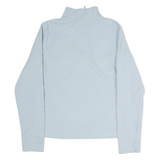 THE NORTH FACE Womens Fleece Blue 1/4 Zip S