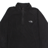 THE NORTH FACE Womens Fleece Black 1/4 Zip M