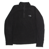 THE NORTH FACE Womens Fleece Black 1/4 Zip M