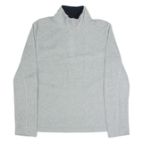 NAUTICA Mens Fleece Grey 1/4 Zip M
