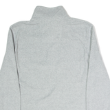 NAUTICA Mens Fleece Grey 1/4 Zip M