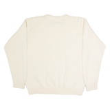 TOMMY HILFIGER Mens Jumper Cream Tight Knit XL