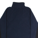 NAUTICA Mens Fleece Blue 1/2 Zip M