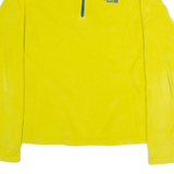 THE NORTH FACE Womens Fleece Green 1/4 Zip M