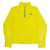THE NORTH FACE Womens Fleece Green 1/4 Zip M