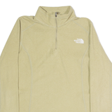 THE NORTH FACE Womens Fleece Green 1/4 Zip S