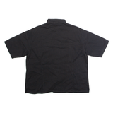 CHASE AUTHENTICS Womens Worker Shirt Black 90s XL