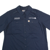 CARHARTT United Airlines Womens Worker Shirt Black XL