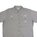 CARHARTT R&S Erection 'Caleb' Mens Worker Shirt Grey 2XL