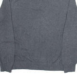 NAUTICA Womens Jumper Grey 1/4 Zip Tight Knit XL