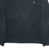 CHAMPION Mens Jumper Black Tight Knit M