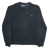 CHAMPION Mens Jumper Black Tight Knit M