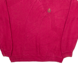 CHAPS Mens Jumper Red Tight Knit L
